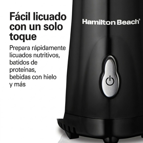 LICUADORA PERSONAL CON TAPA DE VIAJE HAMILTON BEACH - Imagen 6