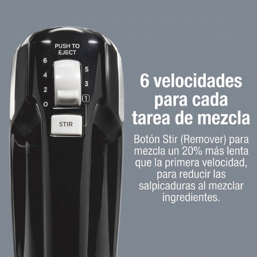 BATIDORA DE MANO CON CLIP DE ALMACENAMIENTO HAMILTON BEACH - Imagen 2
