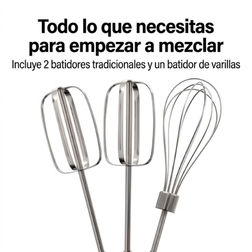 BATIDORA DE MANO CON CLIP DE ALMACENAMIENTO HAMILTON BEACH - Imagen 3