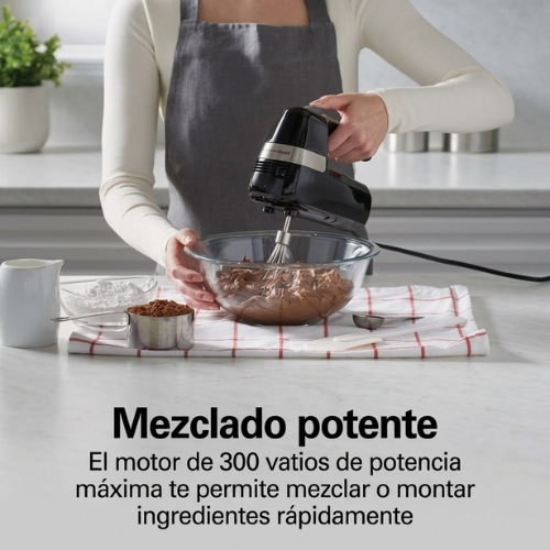 BATIDORA DE MANO CON CLIP DE ALMACENAMIENTO HAMILTON BEACH - Imagen 5