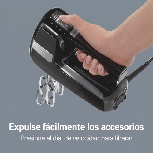 BATIDORA DE MANO CON CLIP DE ALMACENAMIENTO HAMILTON BEACH - Imagen 6