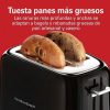 TOSTADORA DE 2 REBANADAS CON RANURAS EXTRA ANCHAS HAMILTON BEACH - Thumbnail Image 2