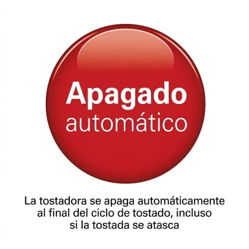 TOSTADORA DE 2 REBANADAS CON RANURAS EXTRA ANCHAS HAMILTON BEACH - Imagen 5