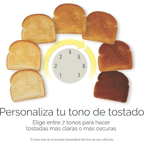 TOSTADOR DE ACERO INOXIDABLE CEPILLADO DE 4 REBANADAS HAMILTON BEACH - Imagen 7