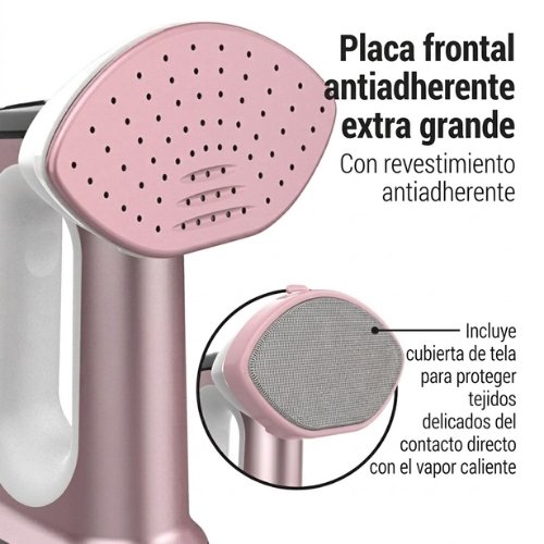 PLANCHA DE VAPOR ROSADA 3 EN 1 HAMILTON BEACH - Imagen 6