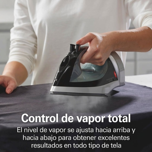 PLANCHA ANTIADHERENTE CON CABLE RETRÁCTIL HAMILTON BEACH - Imagen 6