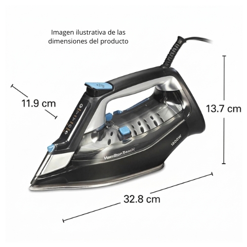 PLANCHA DE VAPOR FABRICIQ HAMILTON BEACH - Imagen 8