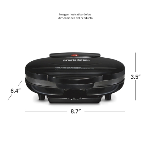 PARRILLA COMPACTA ANTIADHERENTE PROCTOR SILEX - Imagen 8