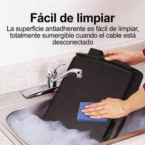 PLANCHA ELÉCTRICA ANTIADHERENTE PROCTOR SILEX - Imagen 3