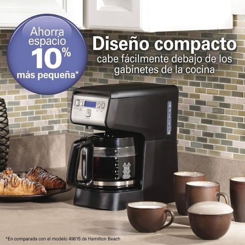 CAFETERA DE GOTEO PROGRAMABLE DE 12 TAZAS HAMILTON BEACH - Imagen 2