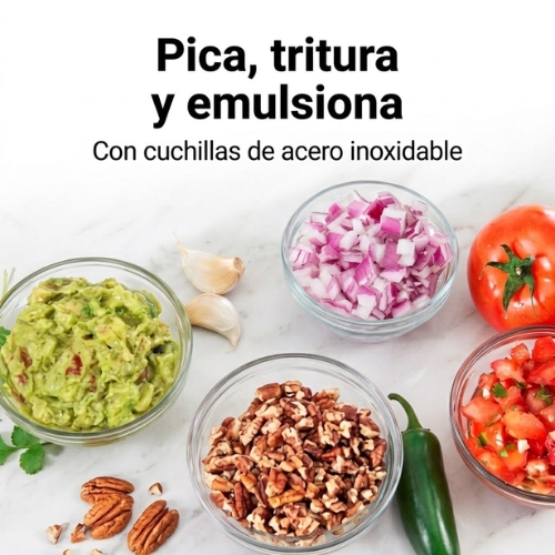PROCESADOR DE ALIMENTOS STACK & PRESS 3 TAZAS HAMILTON BEACH - Imagen 4