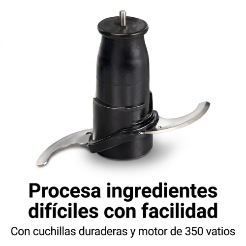 PROCESADOR DE ALIMENTOS STACK & PRESS 3 TAZAS HAMILTON BEACH - Imagen 6