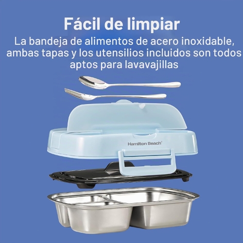 CALENTADOR DE ALIMENTOS PORTÁTIL LUNCH 'N GO HAMILTON BEACH - Imagen 6