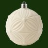 SET DE 6 ESFERAS ALFELPADAS CREMA MONTEFIORI CHRISTMAS - Thumbnail Image 3