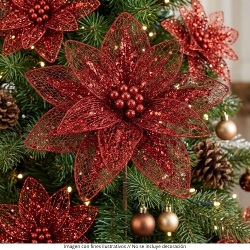 PASCUA DECORATIVA 0043BU MONTEFIORI CHRISTMAS - Imagen 2