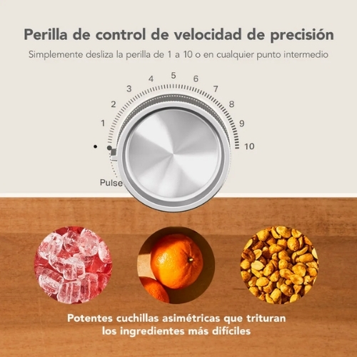 LICUADORA CON JARRA DE VIDRIO 1.8L AGAVE KITCHENAID - Imagen 5