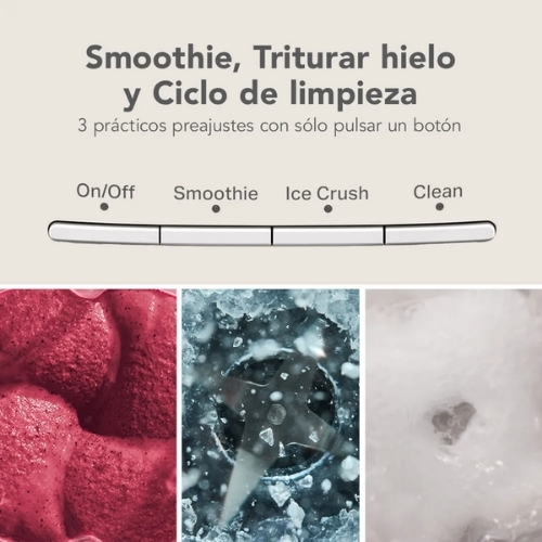LICUADORA CON JARRA DE VIDRIO 1.8L NEGRO MATTE KITCHENAID - Imagen 7