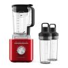 LICUADORA PURE POWER DE 2 LITROS + 2 VASOS ROJO KITCHENAID - Thumbnail Image 1