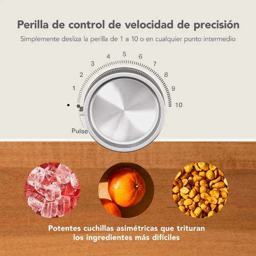 LICUADORA PURE POWER DE 2 LITROS + 2 VASOS ROJO KITCHENAID - Imagen 5