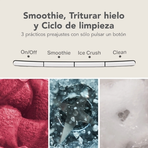 LICUADORA PURE POWER DE 2 LITROS + 2 VASOS ROJO KITCHENAID - Imagen 7