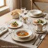 VAJILLA NEW BONE CHINA 20 PIEZAS ROYAL LINE - Thumbnail Image 3