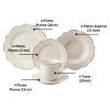VAJILLA NEW BONE CHINA 20 PIEZAS ROYAL LINE - Thumbnail Image 4