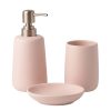 SET DE 3 PIEZAS PARA BAÑO ROSA 00248 - Thumbnail Image 1