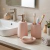 SET DE 3 PIEZAS PARA BAÑO ROSA 00248 - Thumbnail Image 2