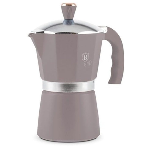 CAFETERA PRENSA FRANCESA 9 TAZAS TAUPE BERLINGER HAUS - Imagen 2