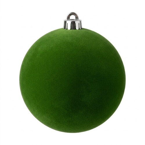 ESFERA NAVIDEÑA DE 15CM VERDE MUSGO 5Z15 - Imagen 1