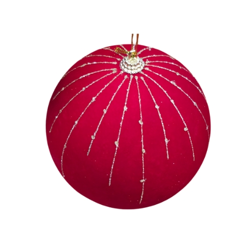 ESFERA DE 12CM COLOR ROJO MXMAS67 - Imagen 2