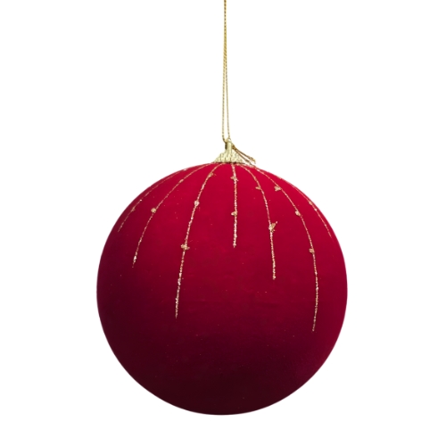 ESFERA DE 12CM COLOR ROJO MXMAS67 - Imagen 1