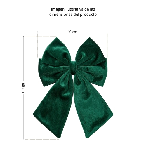 MOÑO VERDE 60 CM MIRÓ CHRISTMAS - Imagen 4