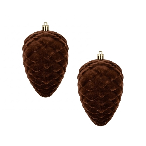 SET DE 2 ORNAMENTOS FORMA DE PIÑA MIRÓ CHRISTMAS - Imagen 1