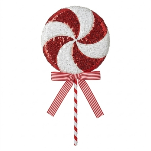 ORNAMENTO CANDY NAVIDEÑO 66CM LARGO 25111L - Imagen 1