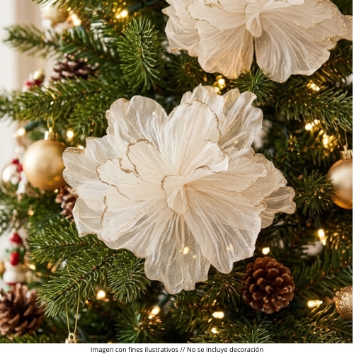 MAGNOLIA DECORATIVA 2614IV MIRÓ CHRISTMAS - Imagen 2
