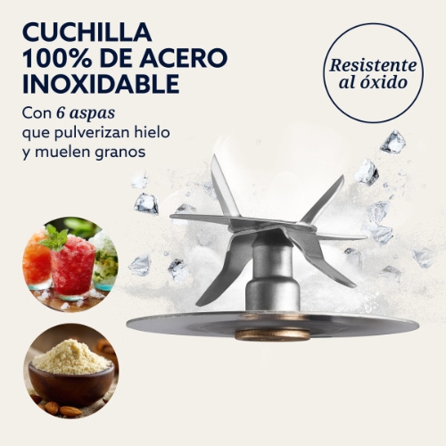 LICUADORA VORTEX PLUS CON VASO DE VIDRIO 2.2 L OSTER - Imagen 7